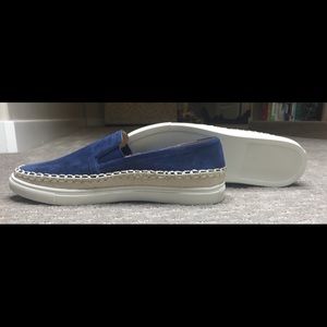 Steve Madden Leather Slip-on espadrille Size 8 NEW